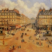 Avenue de lOpera,  ranní slunce (1898)