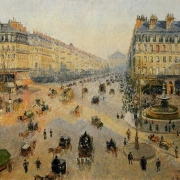 Avenue de lOpera, slunečné zimní ráno (1898)