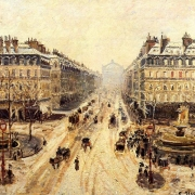 Avenue de lOpera, sníh (1898)
