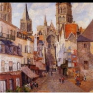 La Rue de lEpicerie, Rouen (1898)