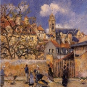 Le Parc aux Charrettes, Pontoise (1878)