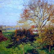 Podzimní ráno v Eragny (1897)