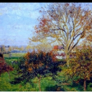 Podzimní ráno v Eragny (1897)