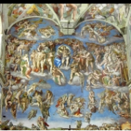 Poslední soud v Sixtinské kapli