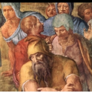 Utrpení sv. Petra (detail)