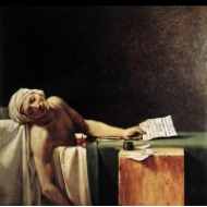 Zavražděný Marat (1793)