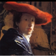 Dívka s červeným kloboukem