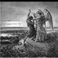 Jákob zápasí s andělem