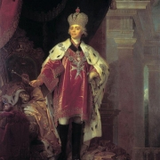 Portrét Pavla I. v obleku maltského rytíře (1800)