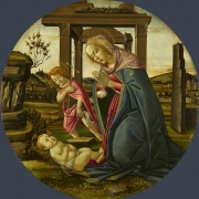 Panna a dítě se sv. Janem Křtitelem