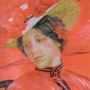 Červený slunečník