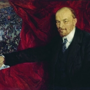 Lenin a manifestace (1919)