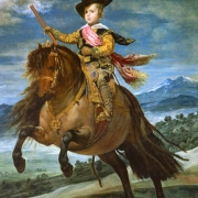 Jezdecký portrét infanta Baltasara Carlose (1635)