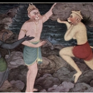 Indické mýty - ilustrace