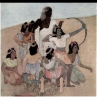 Indické mýty - ilustrace