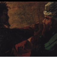 Kristus a Nikodém (1889)