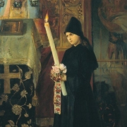 Nosička svíce (V klášteře) (1891)