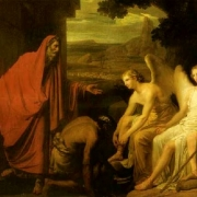 Zjevení tří andělů Abrahamovi (1821)