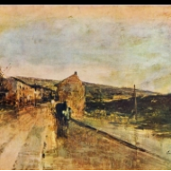 Cesta v dešti (1895)