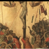 Oltář Orsini, Ukřižování