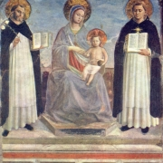 Madona s dítětem a svatými Dominikem a Tomášem Akvinským