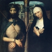 Bolestný Kristus s Pannou Marií