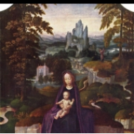Panna Maria s Ježíškem,  50 x 34 