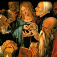 Kristus mezi zákoníky (1506)