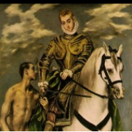 Svatý Martin a chudák (1597–1599)