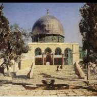 Skalní dóm, Jeruzalém (1882)