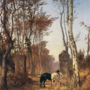 V parku, Normandie (1874)