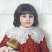 Portrét O.V. Surikovové jako dívenky