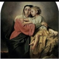 Kristus a Marie