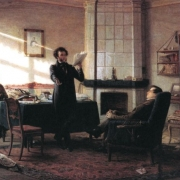 A.S. Puškin v Michajlovském