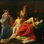 Achiles oplakává Partokla