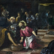 Kristus umývá nohy učedníkům