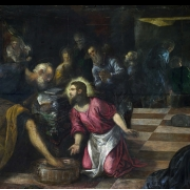 Kristus umývá nohy učedníkům