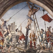 Cappella di Filippo Strozzi - Ukřižování sv. Filipa