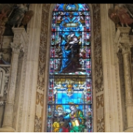 Cappella di Filippo Strozzi - vitráž