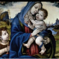 Madonna s dítětem a Janem Křtitelem