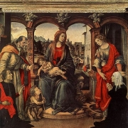 Madonna s dítětem a světci