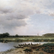 Pohled na řeku Kazanku