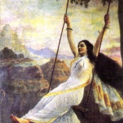 Mohíní na houpačce