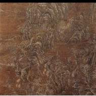 Cestující v zasněženém pohoří