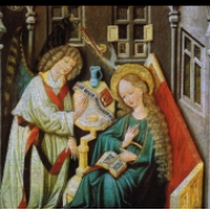 Zvěstování Panny Marie (kol. roku 1450)