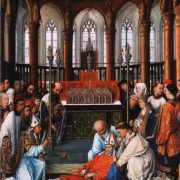 Přenesení ostatků svatého Huberta (1440)