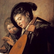 Dva zpívající chlapci