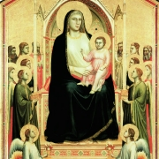 Madonna na trůně (Madonna Onisanti) (cca. 1310)