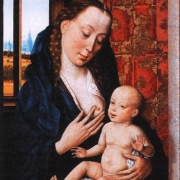 Madonna kojící dítě