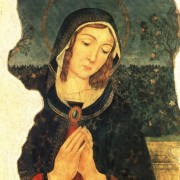 Maria se spícím dítětem (ca. 1490)